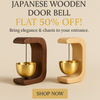 Japanese Style Wooden Door Bell | 🔥FLAT 50% OFF SAVING🔥