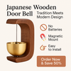 Japanese Style Wooden Door Bell | 🔥FLAT 50% OFF SAVING🔥