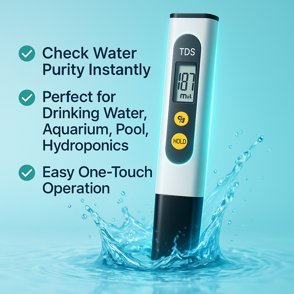 Water TDS Meter Tester