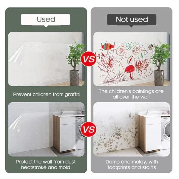 Self-Adhesive Transparent Electrostatic Wall Protection Film ( Buy 1 Get 1 Free )