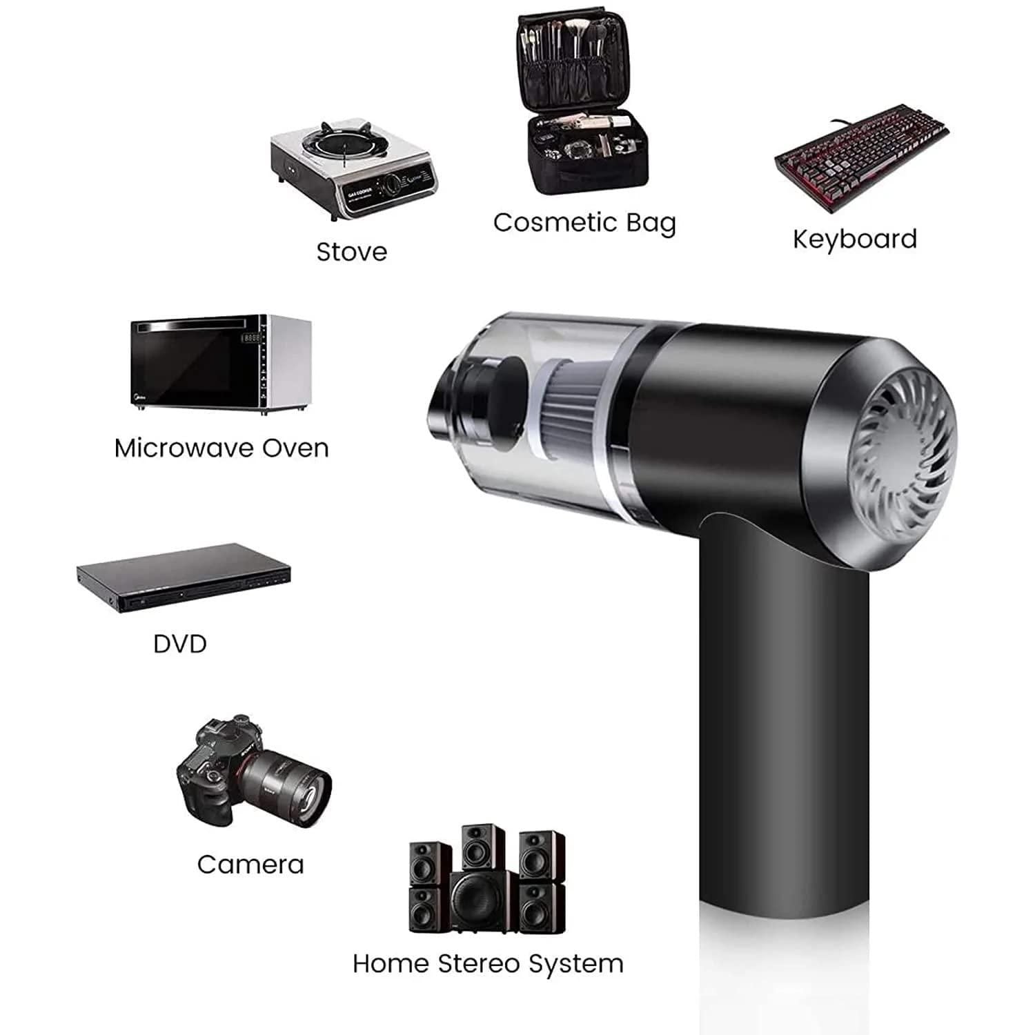 2 in 1 Vacuum Cleaner with Rechargeable battery | 🔥FLAT 50% OFF SALE🔥