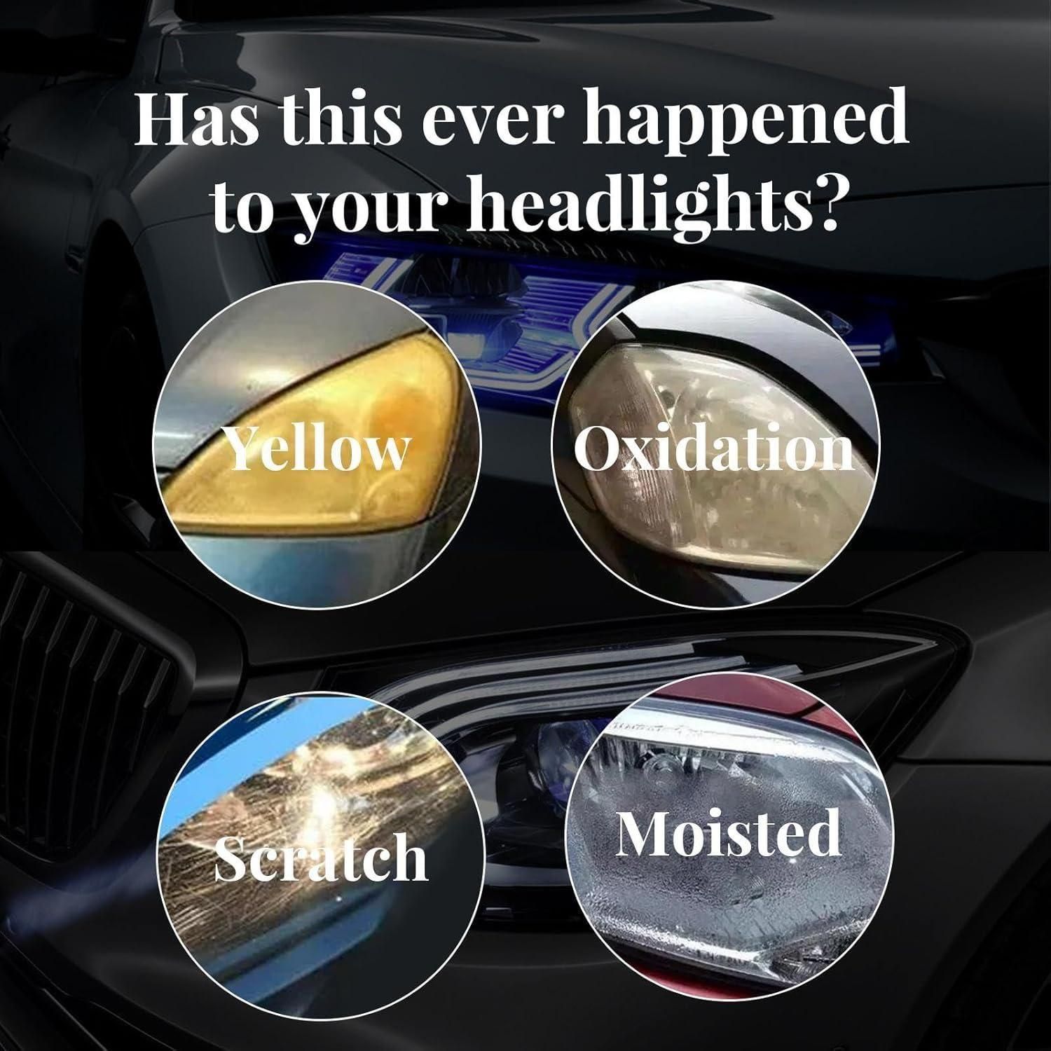 Car Headlight Repair Fluid, Scratch Remover (BUY 1 GET 1 FREE 🔥)