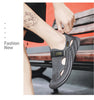 Men's Buckled Knitted Orthopaedic Sandals(Grey)
